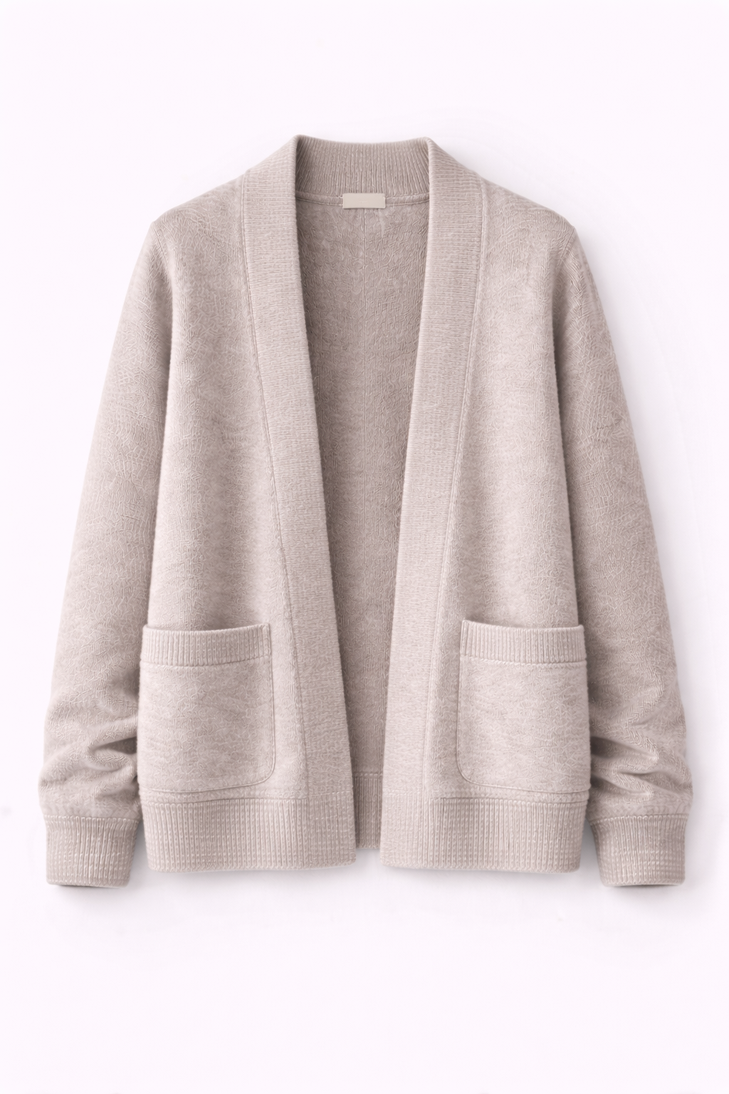 Open-front cardigan