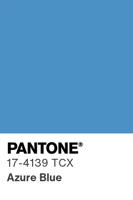 Pantone Azure Blue