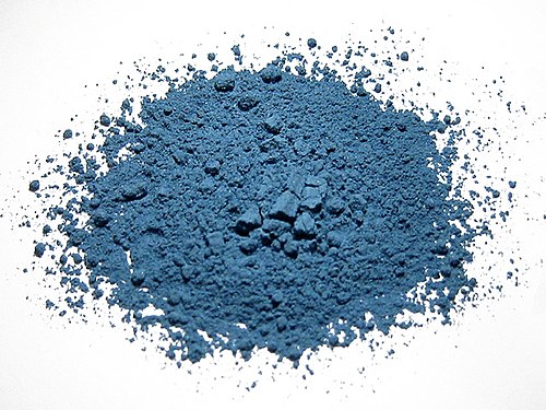 Azurite pigment